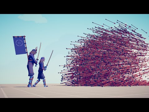 SHOGUN & SAMURAI vs EVERY GOD - Totally Accurate Battle Simulator TABS
