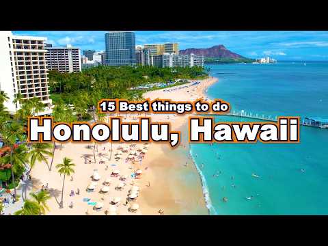 Honolulu 🏝️ 15 BEST things to do and EAT in Oahu 🏖️  Hawaii Tourism Guide