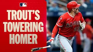 TAKEOFF for Trout! ???? Mike Trout unloads on his 14th home run of the season for the Angels! ????