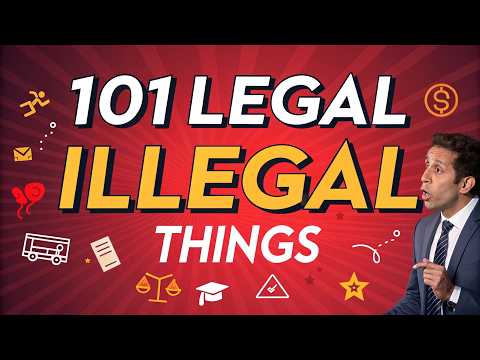 101 Things Americans Swear Are ILLEGAL (But They're Not)