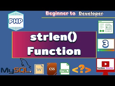 String Function Strlen String Length Function Php Tutorials For Beginners 3 Hindi