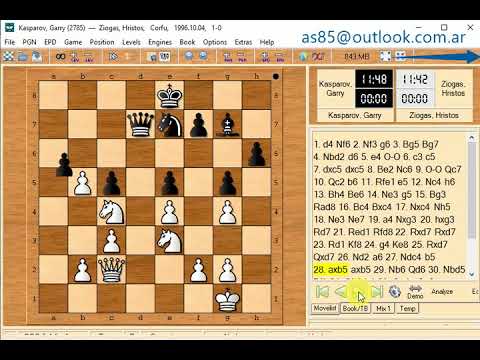 Garry kasparov and ziogas hristos 1996 10 04  1 0   a488