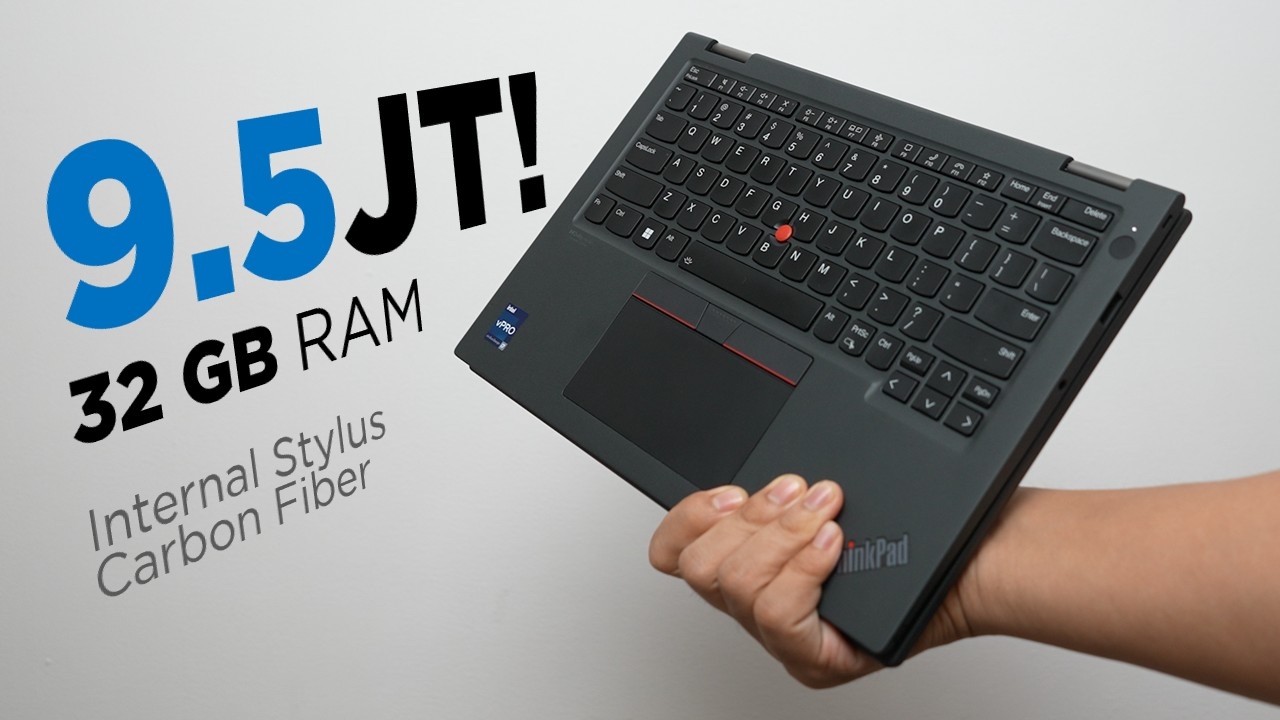 Gacha ThinkPad MEWAH 9 Jutaan Komplit! - ThinkPad X13 Yoga G3