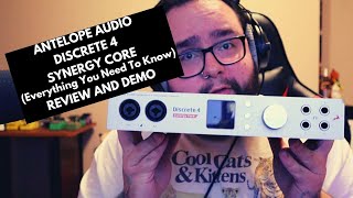 Video thumbnail for Antelope Audio Discrete 4 Synergy Core: Everything You Need To Know (Review/Demo) by Lemon Lime Cola