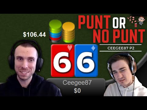Punt or No Punt?! Ceegee87 Takes BONKERS Line in 4 Bet Pot at 500z?! Part 2