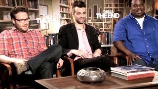 Cast Interview - This Is The End (JoBlo.com) Seth Rogen, Jay Baruchel, Craig Robinson