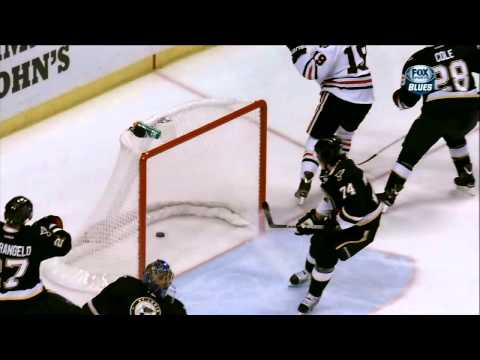 Jonathan Toews goal 1-0 Feb 28 2013 Chicago Blackhawks vs St. Louis Blues NHL Hockey