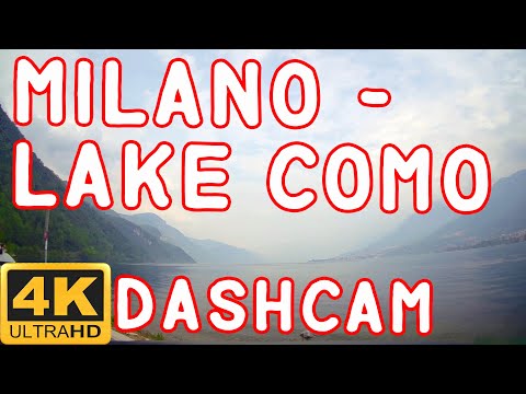 🇮🇹 4K DASHCAM DRIVE - Milano to Lake Como