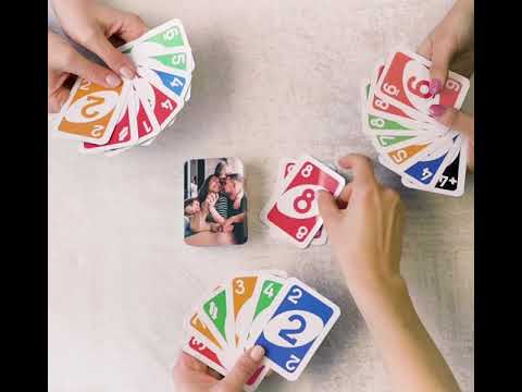 Personalised Numero uno card game