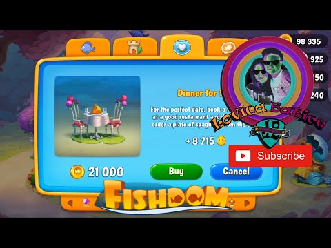 Fishdom - Level 3391 - 3395 - Aquarium Love Story - Gameplay