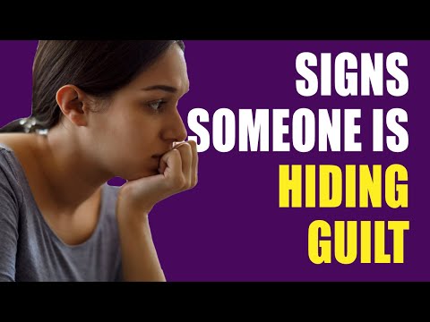 12 Signs Someone Is Hiding Guilt