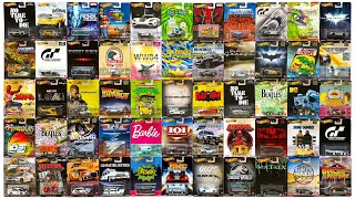 Opening 50+ Hot Wheels Premium Entertainment Collectible Toy Cars!