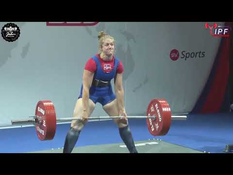 Anna Soerlie Heranger - 2nd Place 652.5kg Total - 84kg Class 2022 IPF World Women's Open