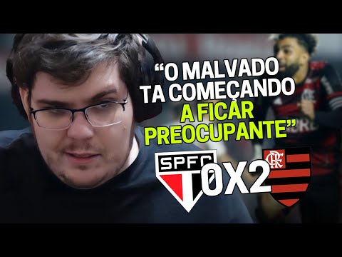 CASIMIRO REAGE: SÃO PAULO 0X2 FLAMENGO PELO BRASILEIRÃO 2022 | Cortes do Casimito