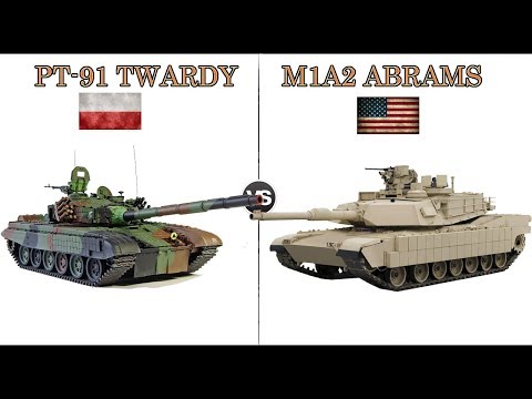 PT 91 TWARDY vs M1A2 ABRAMS