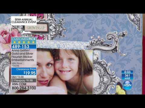 HSN | Anna Griffin Elegant Paper Crafting Clearance up to 50% Off 06.16.2017 - 12 PM