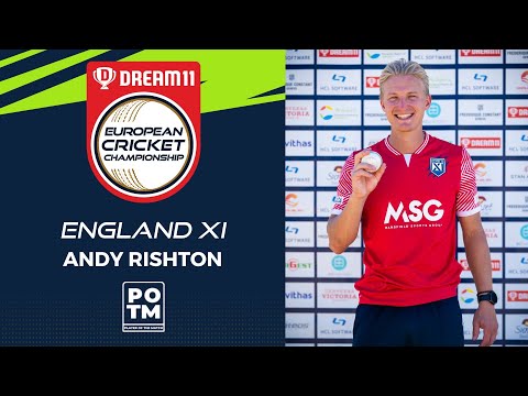 POTM: A.Rishton -Championship Week, Match 17 SCO-XI vs ENG-XI Highlights Dream11 ECC, 2022 ECC22.113