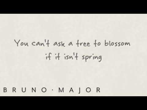 To Let a Good Thing Die - Bruno Major (Lyric Video)