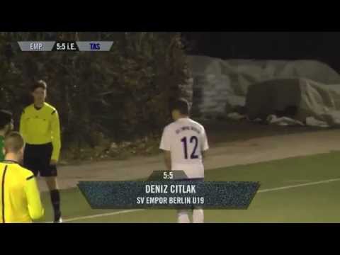 SV Empor - SV Tasmania  (U19, 3. Runde, Berliner Pokal der A-Junioren) - Elfmeterschießen