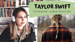 REACTION to Taylor Swift EVERMORE Album