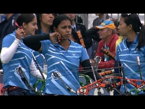 India v Italy – compound women's team bronze | Shanghai 2013 Archery World Cup S1
