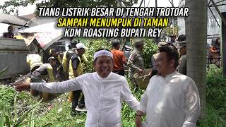 Download lagu TIANG LISTRIK BESAR DI TENGAH TROTOAR | SAMPAH MENUMPUK DI TAMAN | KDM ROASTING BUPATI REY mp3