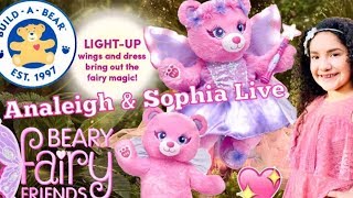 I GOT THE NEW BEARY FAIRY FRIENDS THAT LIGHT UP AT BUILD A BEAR WORKSHOP! QKIDSLIVE