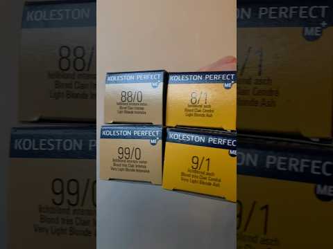 Wella Koleston in full action #wella #blondehair #wellakoleston