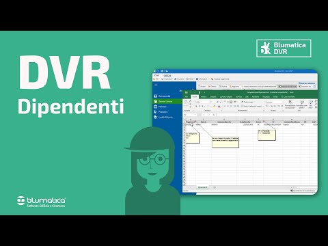 Blumatica DVR: Dipendenti