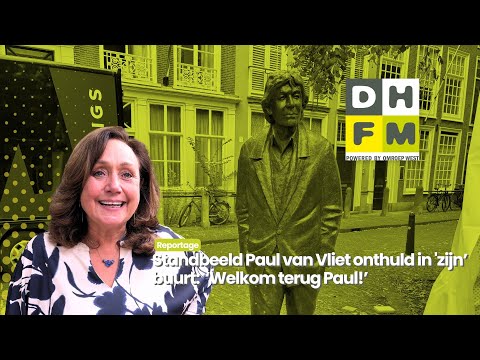 Paul van Vliet back in the neighborhood, neighbors are delighted