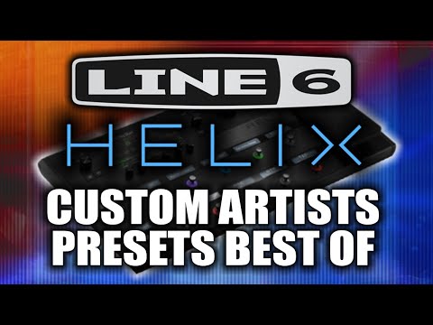 Line 6 Helix Custom Artists Presets - BEST OF PACK