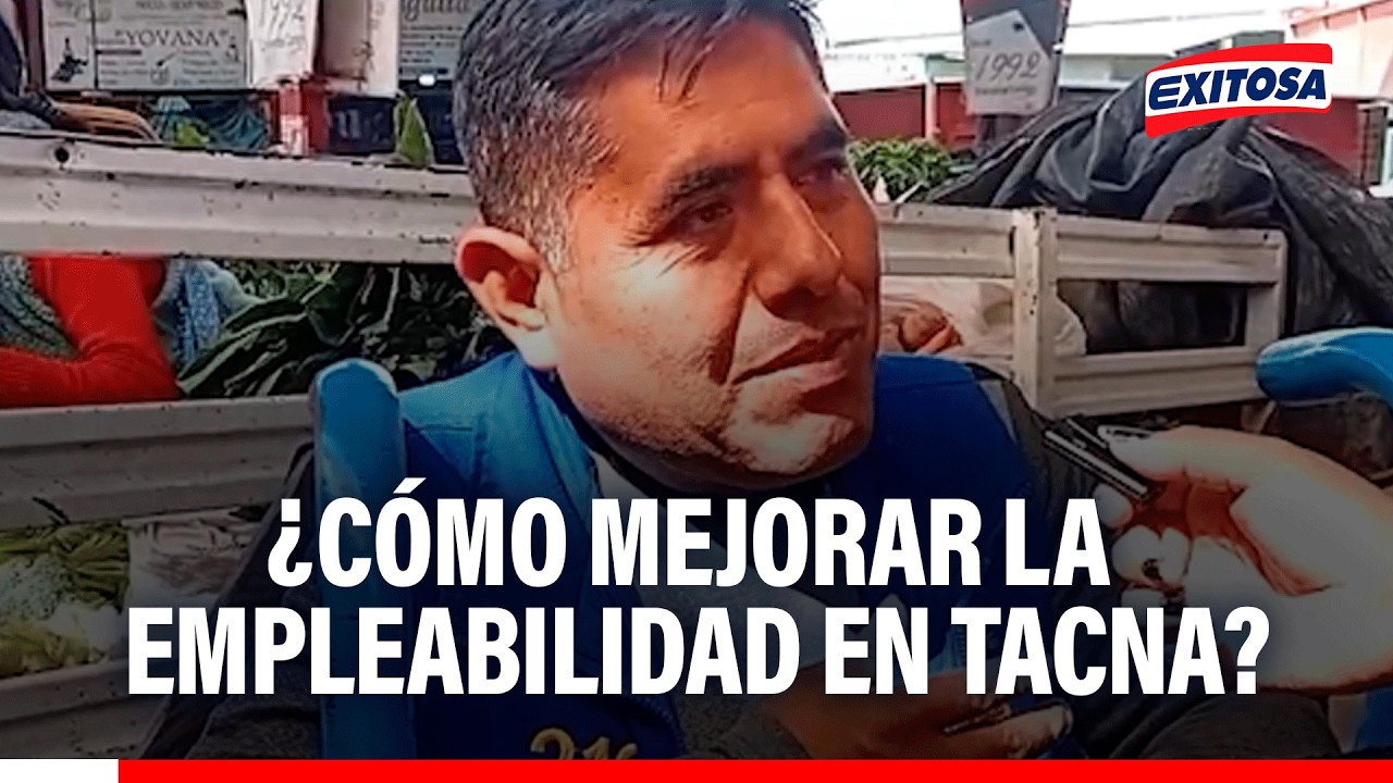 🔴🔵Condiciones laborales en Tacna no permiten a todos acceder a un trabajo bien remunerado