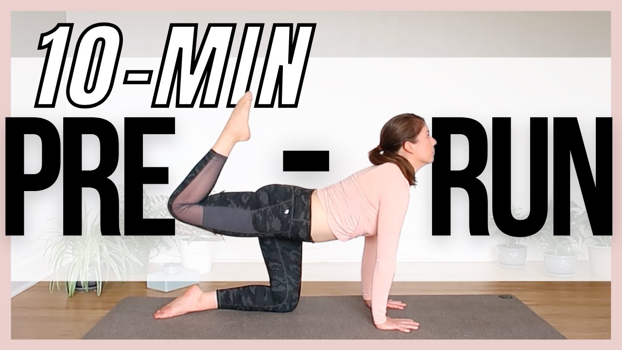 Pre-Run Yoga — Yin Yoga class, 11 minutes