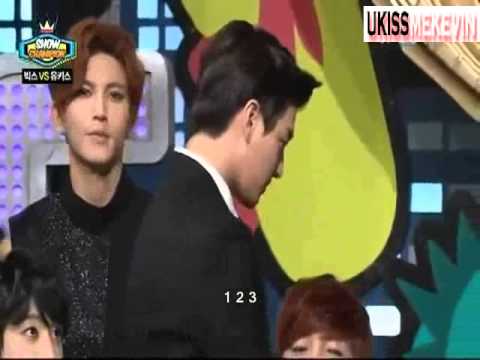 [ENG] U-Kiss Visual Eli VS VIXX Visual Hong Bin Handsome Expression