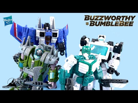 Transformers Buzzworthy Bumblebee Troop Builder Multipack Video Review