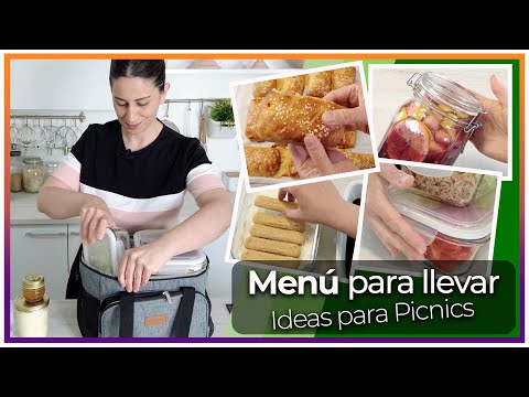 🏖 MENÚ para LLEVAR 🎒 Recetas FÁCILES y DELICIOSAS que se pueden Tomar Frías 😋 IDEAL para PICNICS 🏕