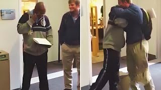Georgia Tech Security Guard Bursts Into Tears Over Student’s Meaningful Holiday Gift