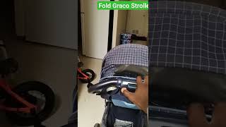 How to fold Graco strollers.