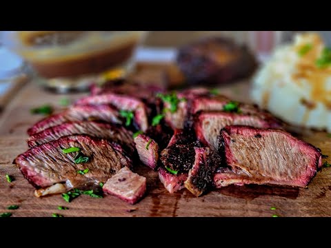 Smoked Short Ribs Recipe | Red Wine Reduction | Creamy Mashed Potatoes