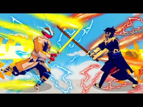 ZENITSU  FULL POWER (ANIME ) vs EVERY UNIT | TABS - Totally Accurate Battle Simulator