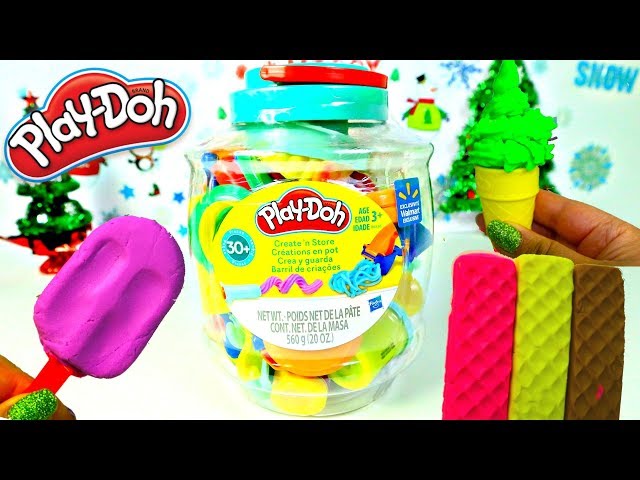 Vídeo relacionado con Hasbro Play-Doh, Pack de 12 Mini- Regalos, Botes de Plastilina Personalizables, Juguetes de Arte para Fiestas, Kits Creativos para Niños y Niñas a Partir de 2 Años, Regalo de Manualidades