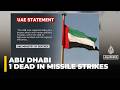 One Dead In Iranian Missiles Strikes In Abu Dhabi
