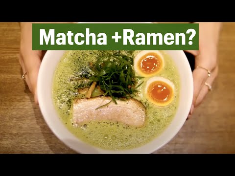 東京的綠色拉麵｜抹茶的奇蹟 (Tokyo's Green Ramen | The Matcha Wonder)
