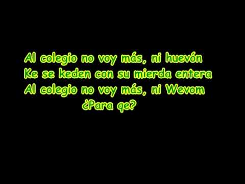 Al Colegio No Voy Mas - Daniel F