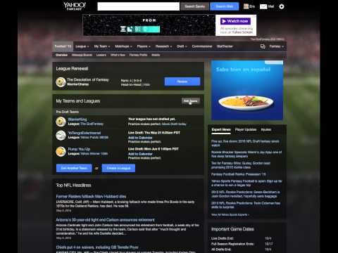 how to delete a yahoo fantasy football league, , , , explanation and resolution of doubts, quick answers, easy guide, step by step, faq, how to