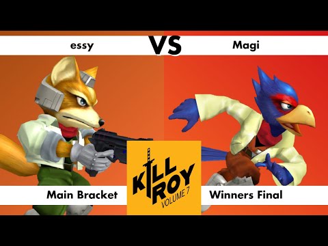 Kill Roy Vol. 7 - essy (Fox) Vs. Magi (Falco) - Melee Singles - Top 4 - Winners Final