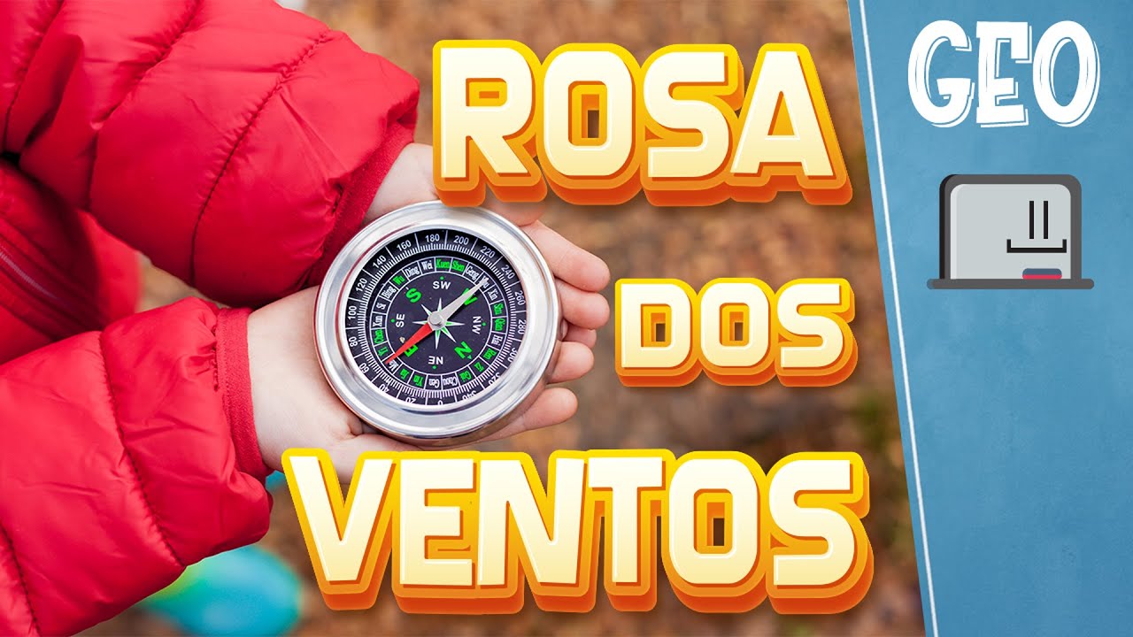 Rosa dos ventos, pontos cardeais e colaterais e bússola - Geografia