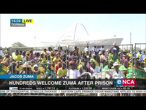 Jacob Zuma Prayer service in Durban