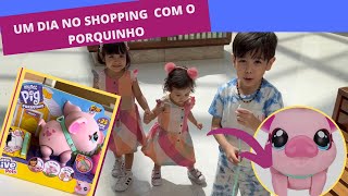 Brincando no Shopping com o My Pet Pig Porquinho (Little Live Pets)
