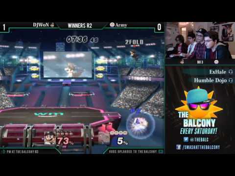 PM @ the Balcony 83 - Winners R2 ft. Army (Ice Climbers) VS DJWoN (Mario)